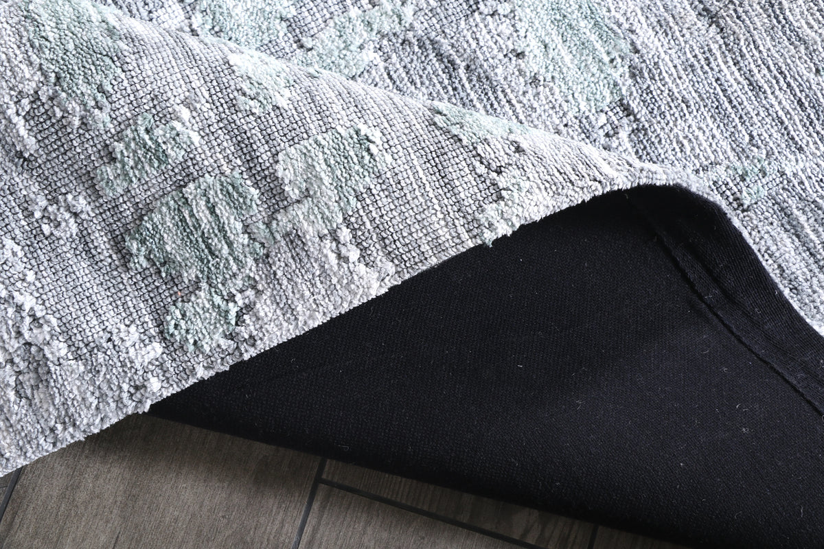 Modern High Low Grey Rugs | Textured design