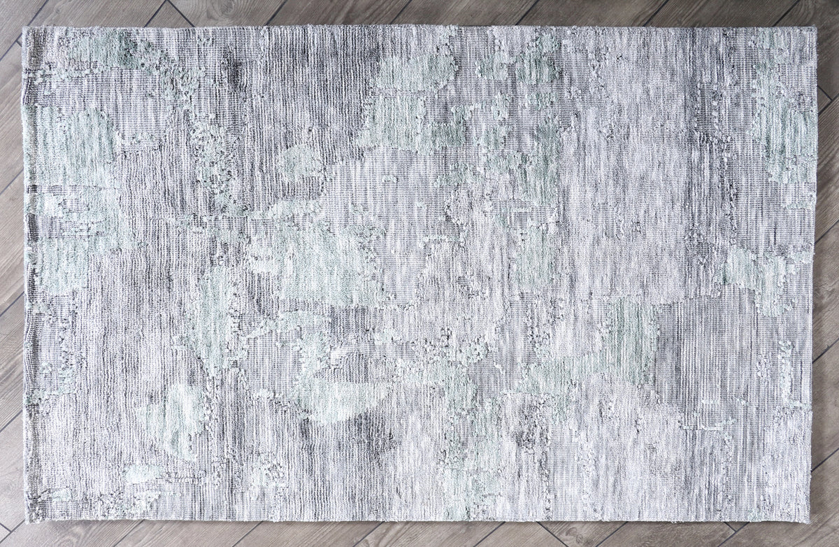 Modern High Low Grey Rugs | Textured design