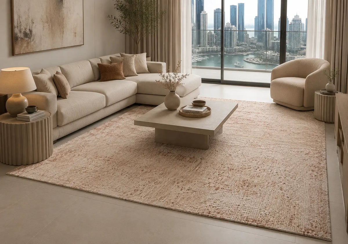 Modern High Low Brown Rugs | Textures Pattern