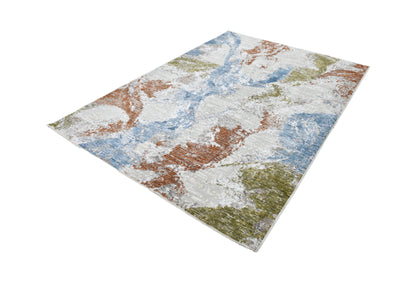 Moto Powerloom Modern Abstract Design Area Rug
