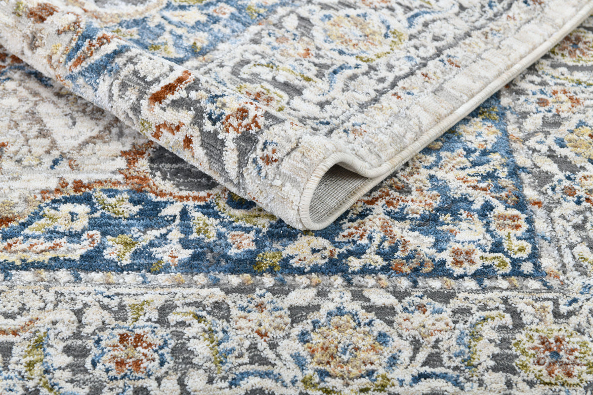 Moto Powerloom Traditional Pattern Multicolor Area Rug