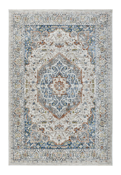 Moto Powerloom Traditional Pattern Multicolor Area Rug