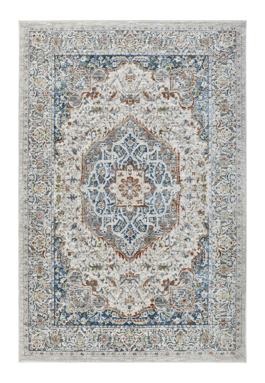 Moto Powerloom Traditional Pattern Multicolor Area Rug