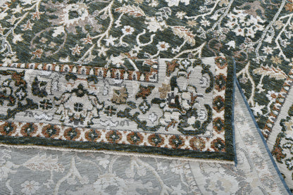 Moto Powerloom 100% Polyester Rug In Traditional Design