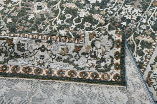 Moto Powerloom 100% Polyester Rug In Traditional Design