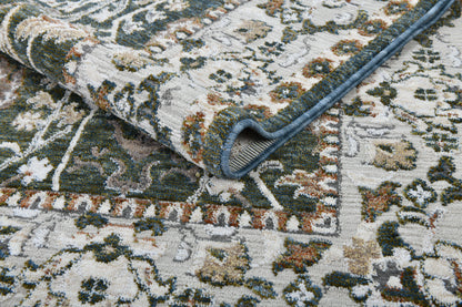 Moto Powerloom 100% Polyester Rug In Traditional Design