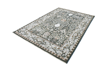 Moto Powerloom 100% Polyester Rug In Traditional Design