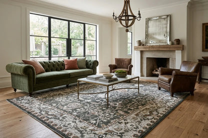 Moto Powerloom 100% Polyester Rug In Traditional Design