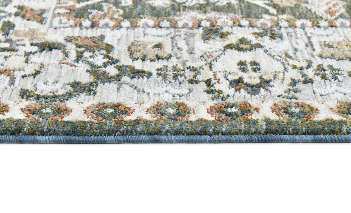 Moto Powerloom 100% Polyester Rug In Traditional Design